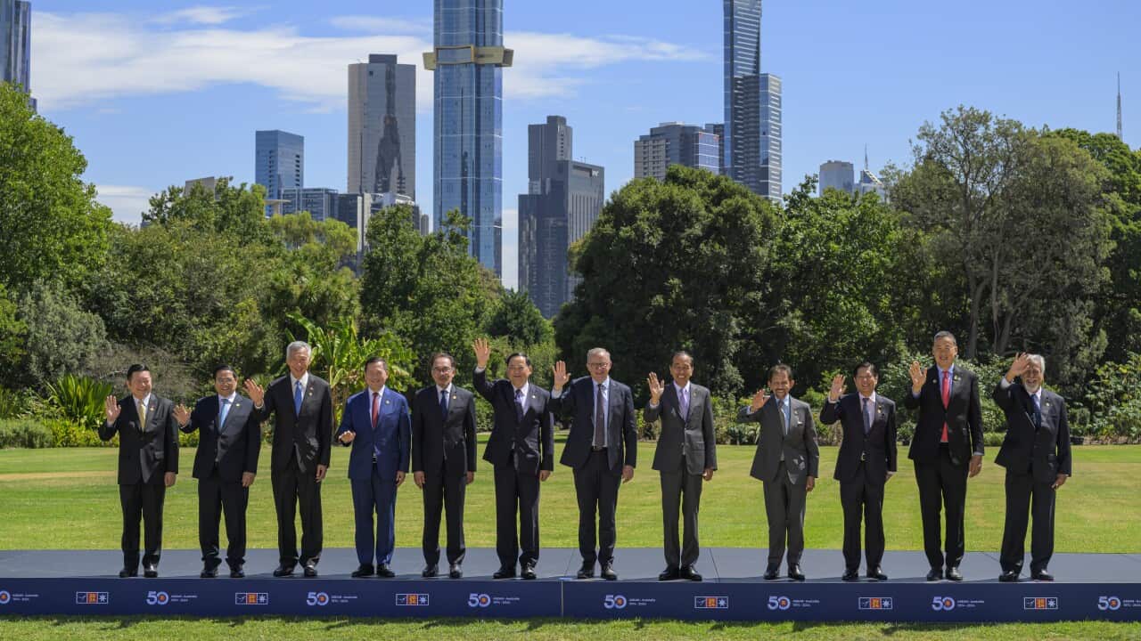 ASEAN Australia Special Summit Leaders Informal Family Photo event in Melbourne - 06 Mar 2024