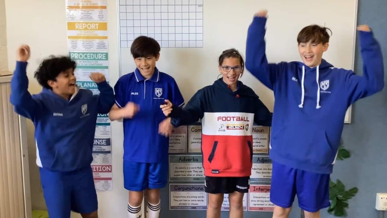 A still from the winning video in the Year 5-6 category.