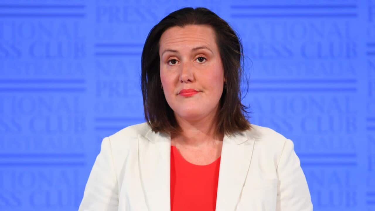 Minister for Jobs and Industrial Relations and Minister for Women Kelly O'Dwyer addresses the National Press Club