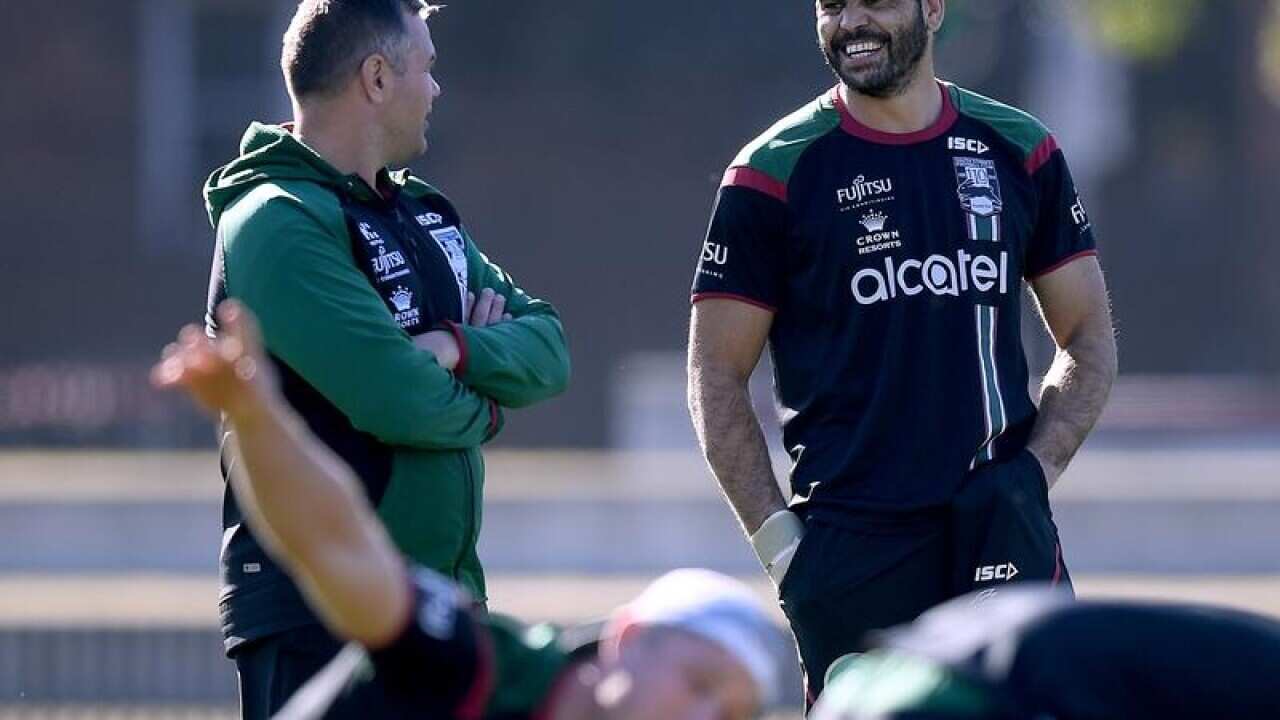 Anthony Seibold and Greg Inglis
