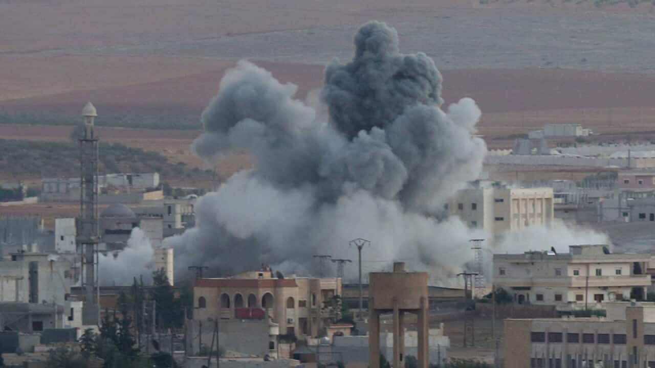 Conflict in Kobane.