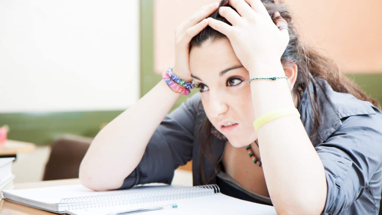 Hard work of the student