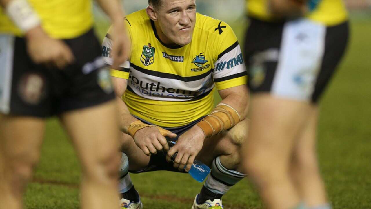 Paul Gallen of the Sharks