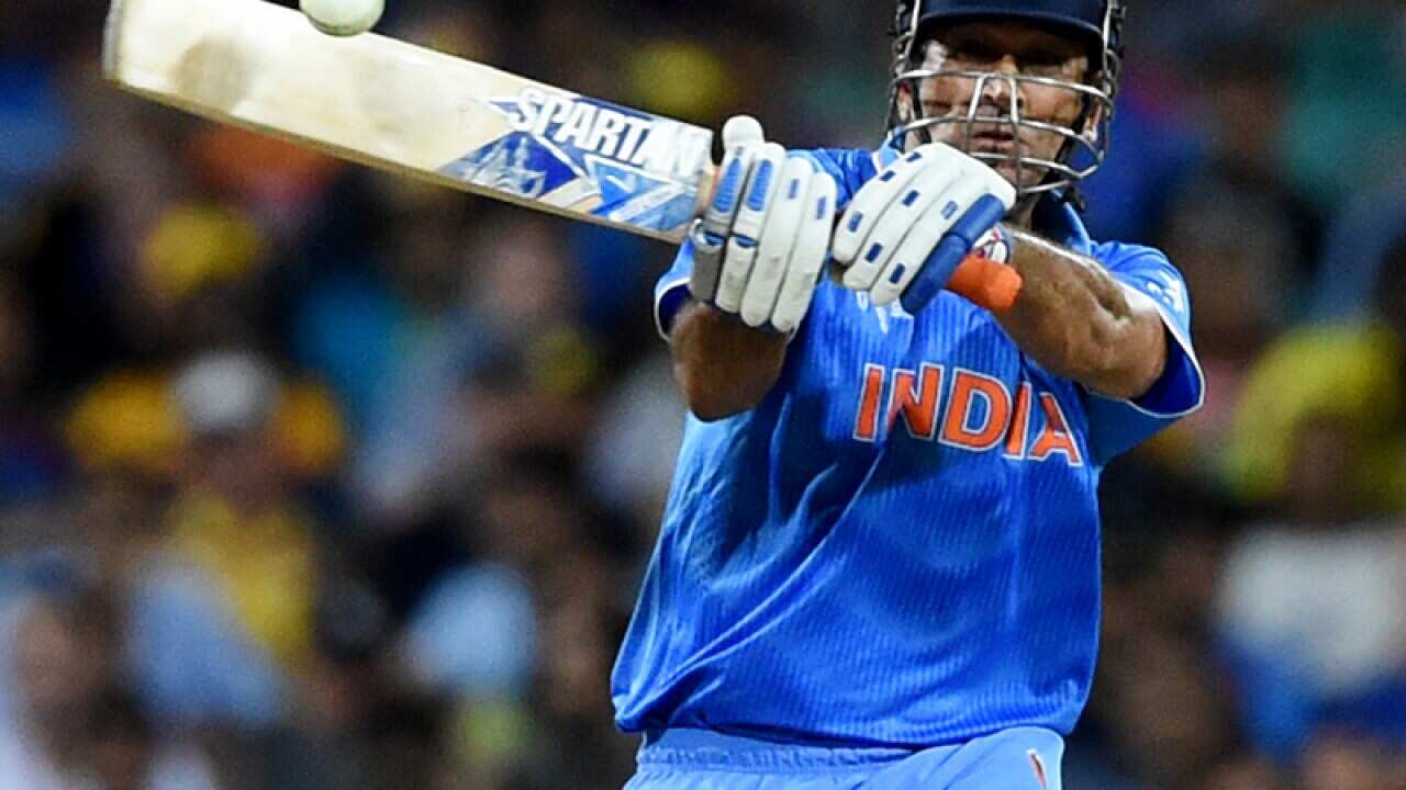 MS Dhoni of India