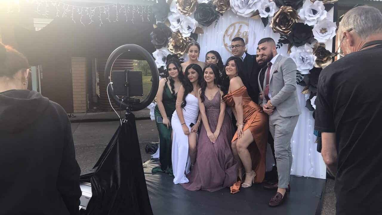 Graduating students from Bossley Park High in NSW