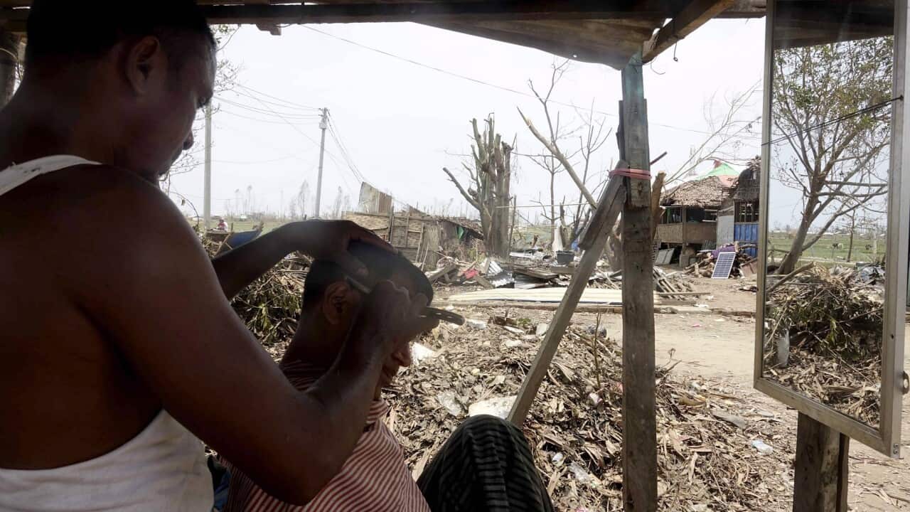 MYANMAR WEATHER CYCLONE