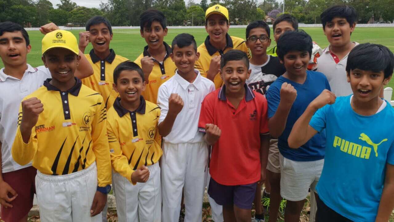 Members of the Strathfield Cricket Club