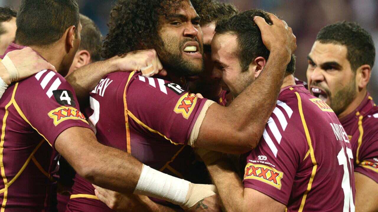 Queensland Maroons back-rower Sam Thaiday