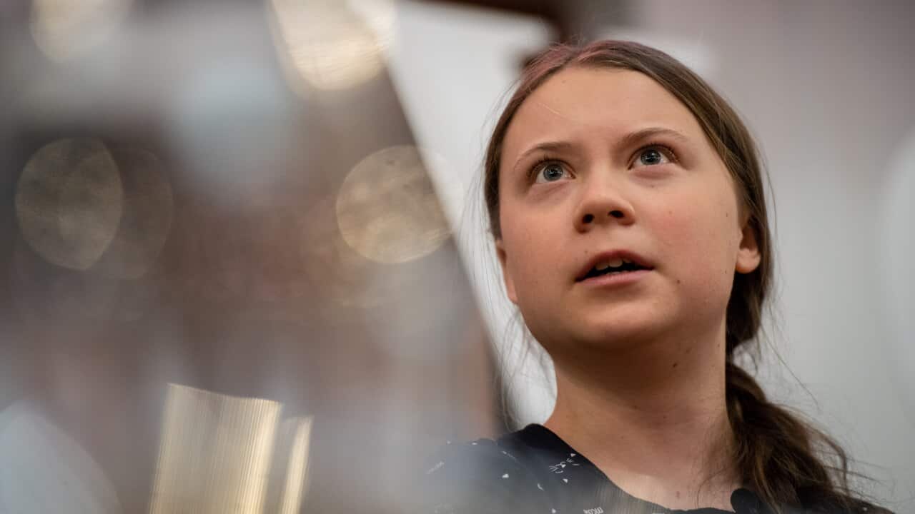 Climate activist Greta Thunberg.