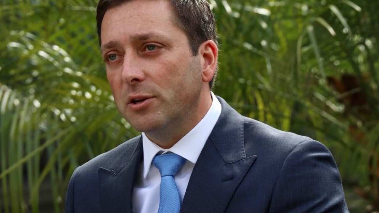 Victorian Opposition Leader Matthew Guy