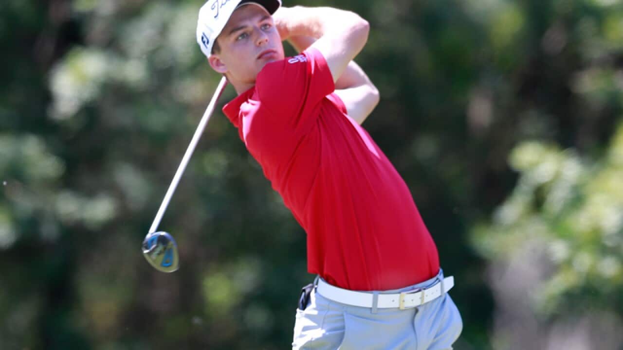 golfer Brett Coletta