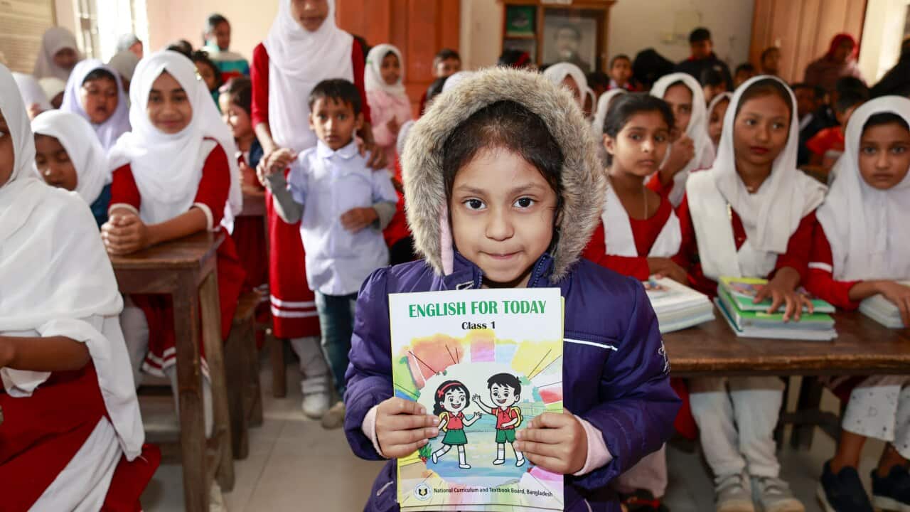 Schoolgoers get new textbooks in Bangladesh
