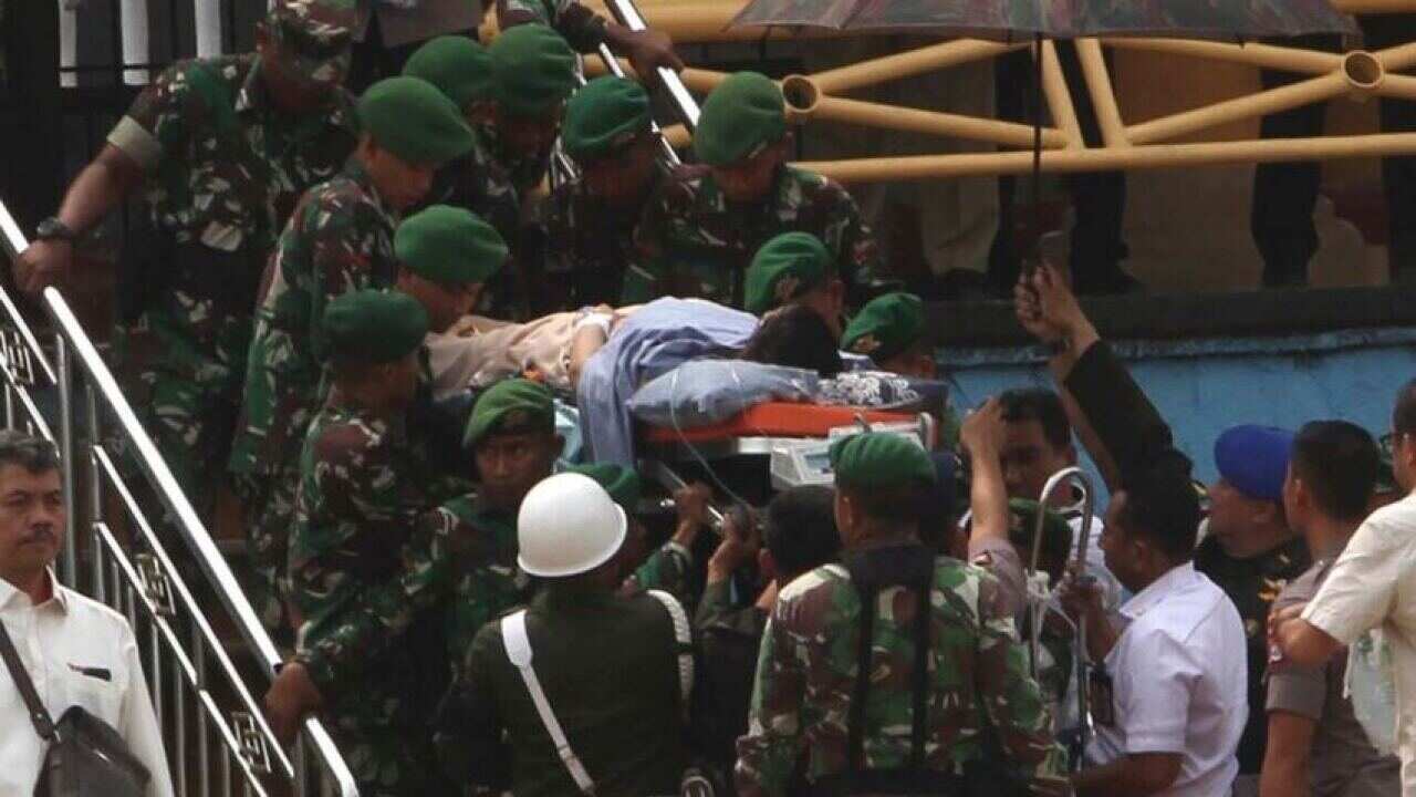 Wiranto, the Indonesian Co-ordinating Minister for Politics, Law and Security was stabbed in the abdomen last week.