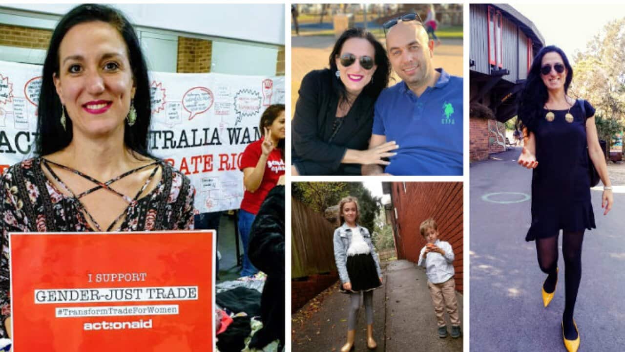 Irena Trajkovska and family