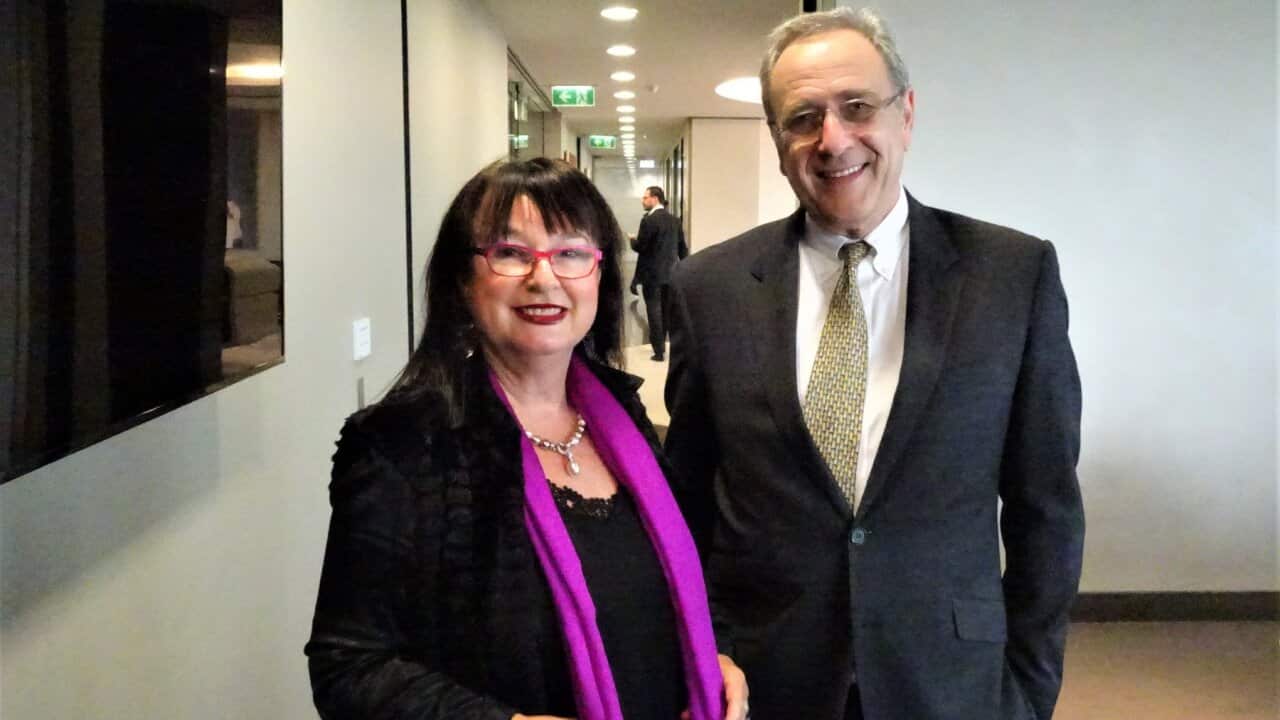 Ambassador Mark Sofer and Nitza Lowenstein