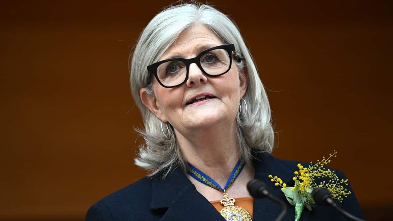 SAMANTHA MOSTYN GOVERNOR GENERAL SWEARING IN