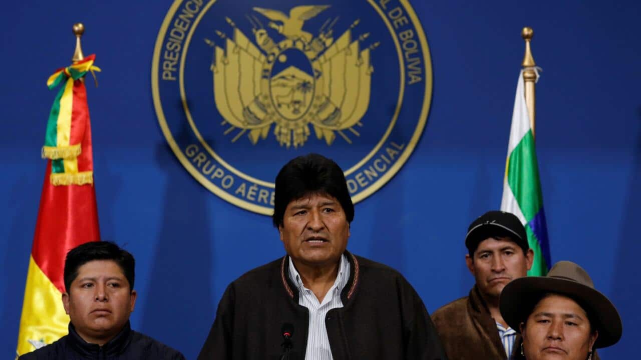 Evo Morales has fled to Mexico