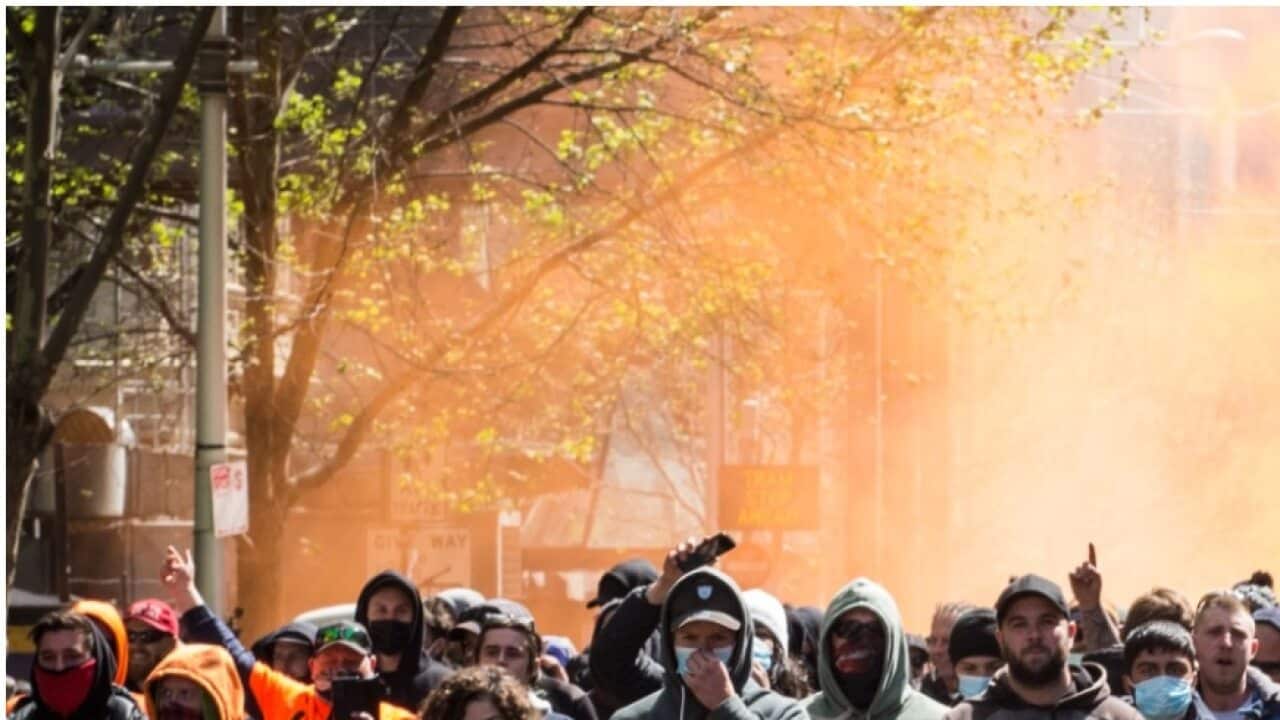 construction protest