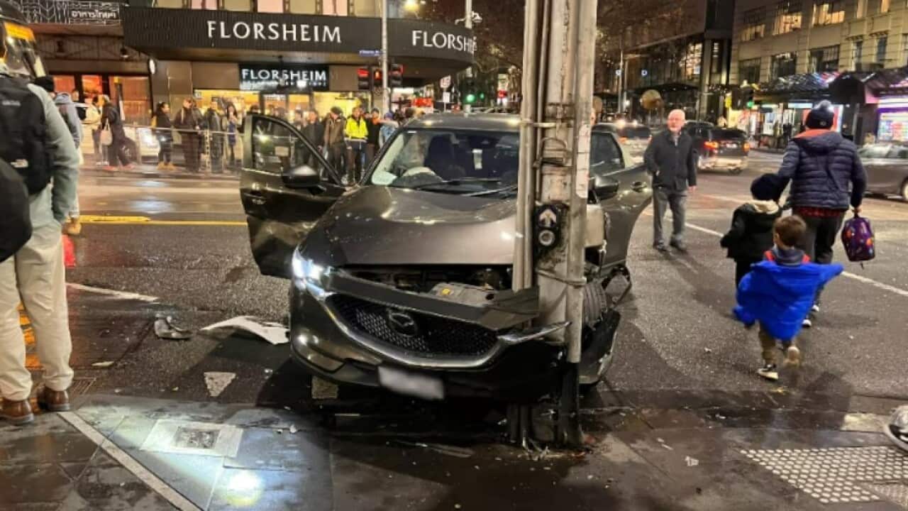 Bourke St car incident