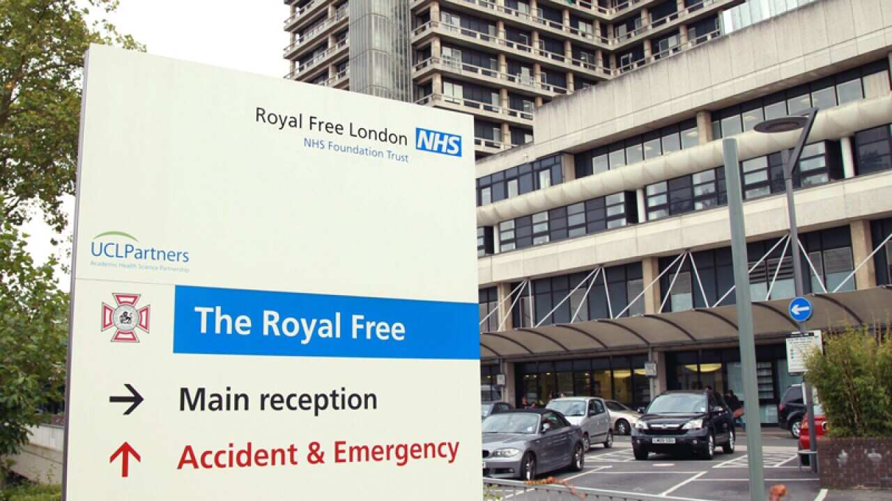 The Royal Free Hospital in London