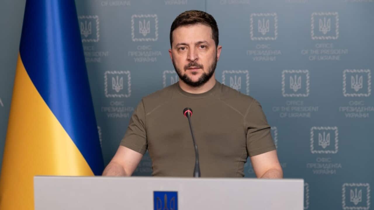 President of Ukraine Volodymyr Zelenskyy.