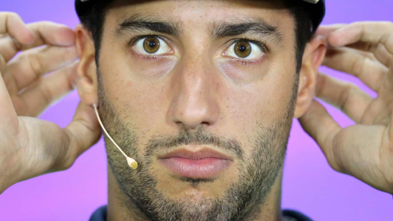 Australian Forumla One driver Daniel Ricciardo