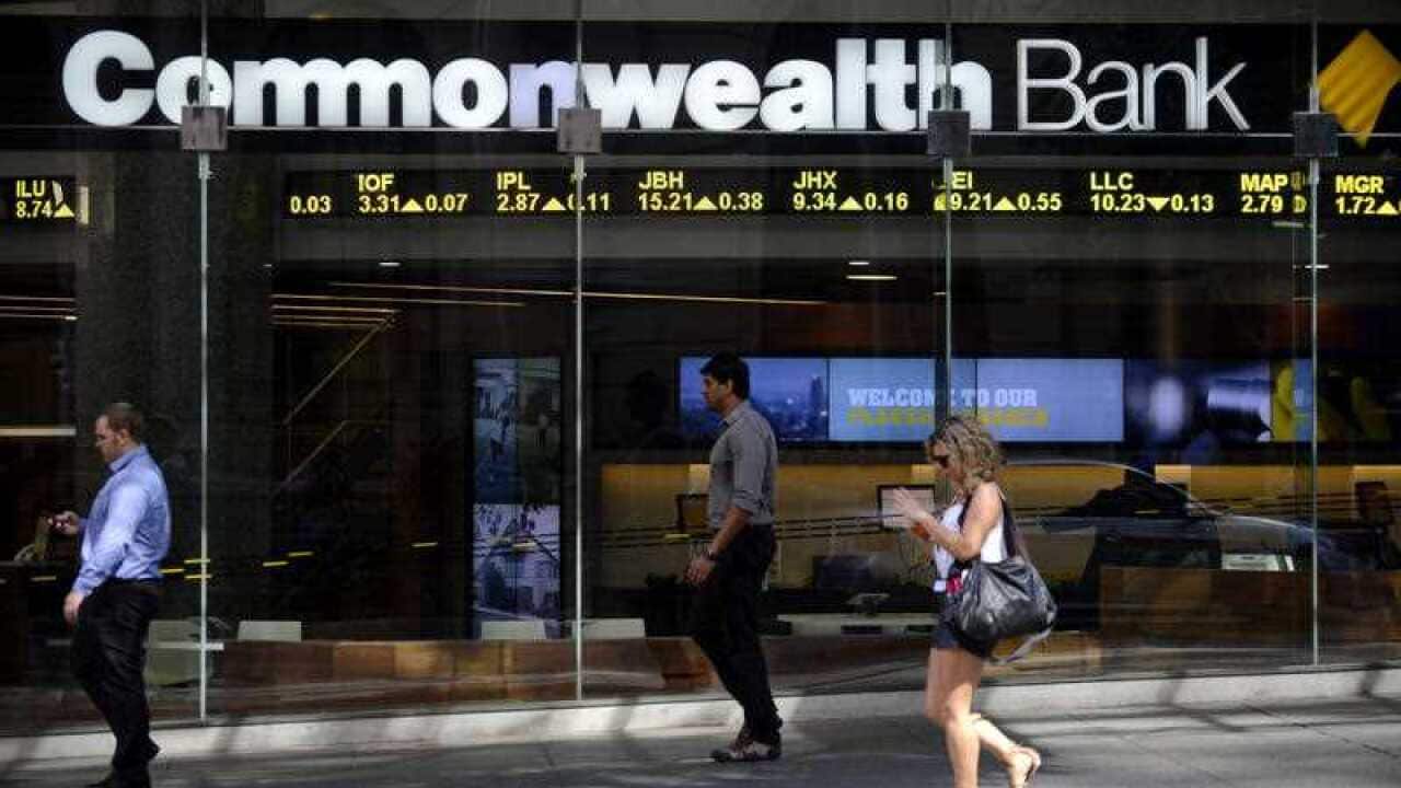 A Commonwealth Bank (CBA) branch in Brisbane