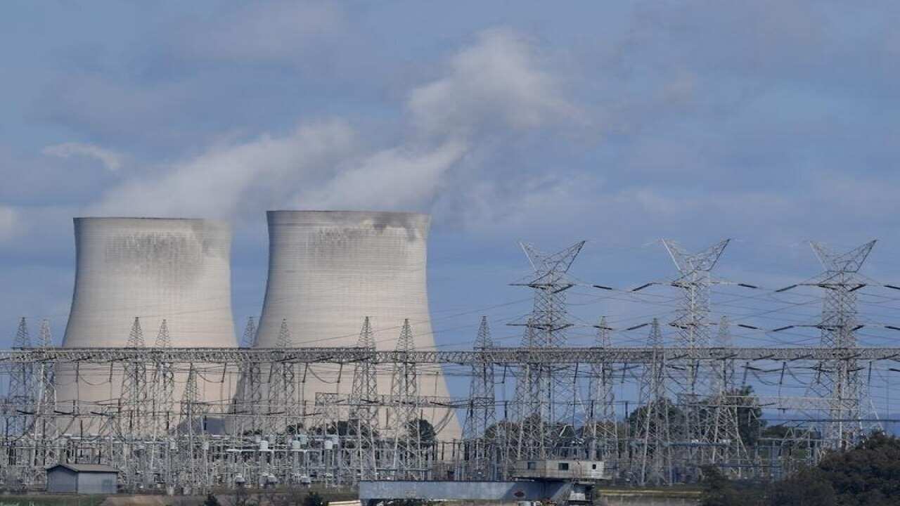 Coal-fired power station.