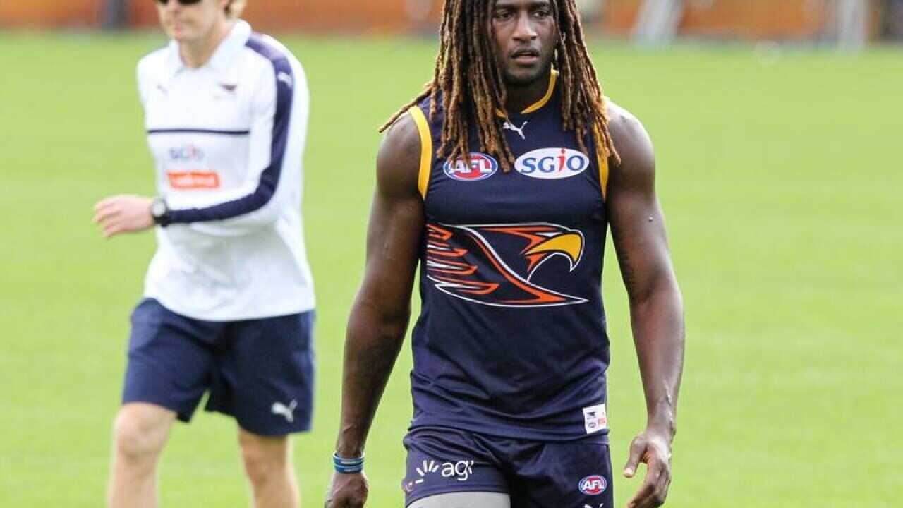 West Coast Eagles AFL player Nic Naitanui t