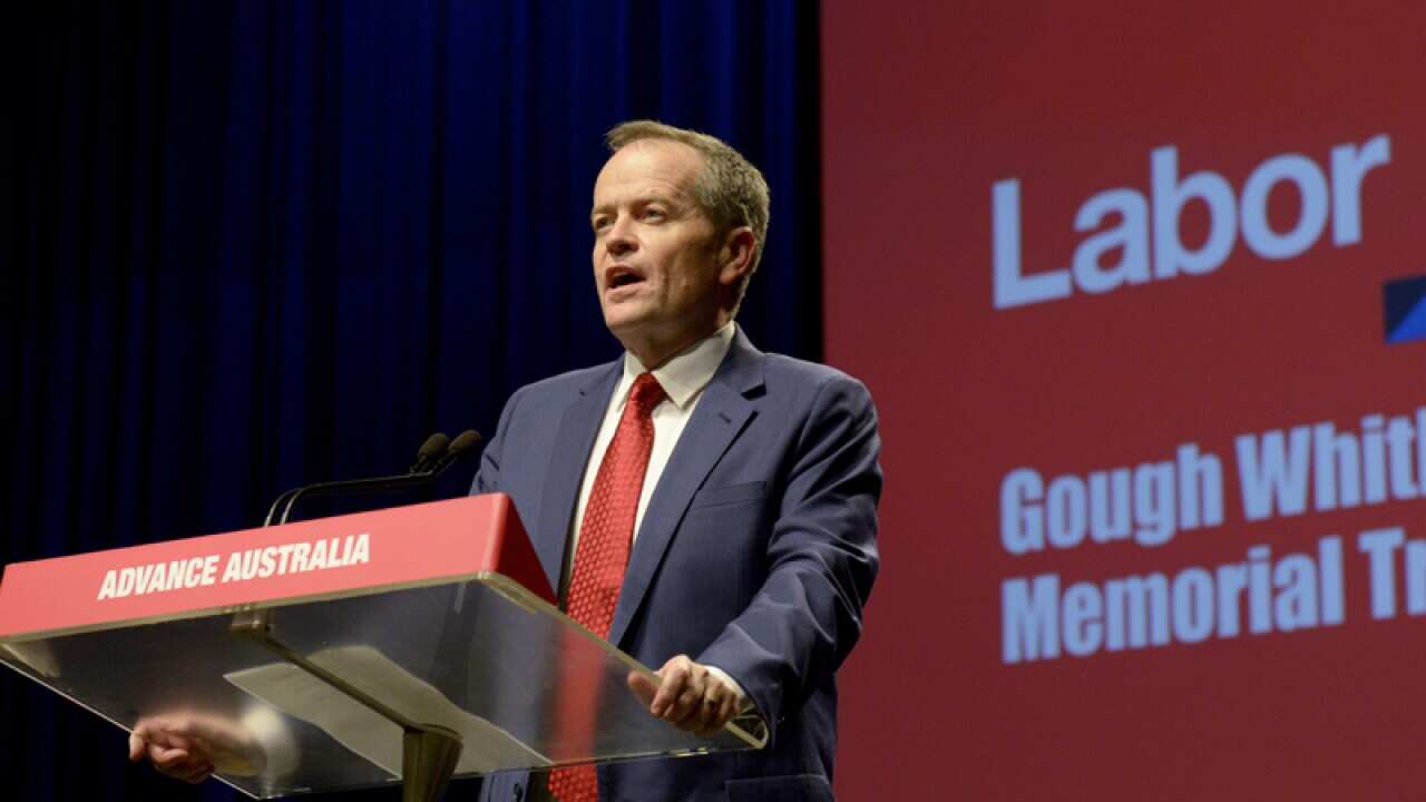 Opposition leader Bill Shorten