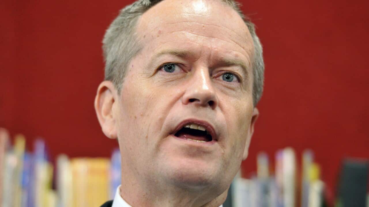 Federal Opposition leader Bill Shorten