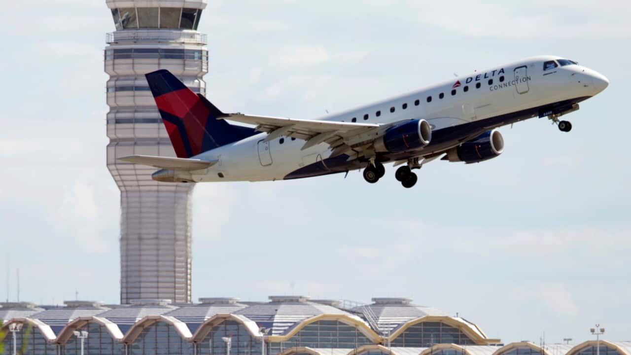 File image of a Delta plane taking off