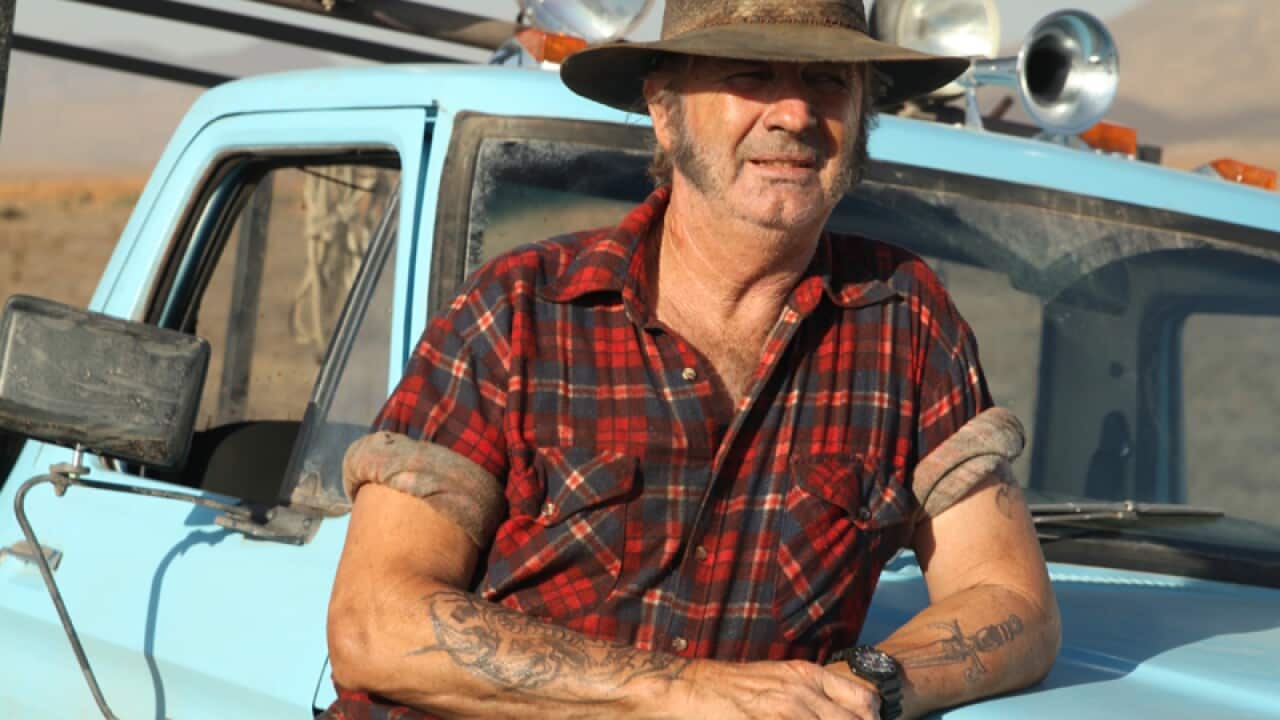 John Jarratt who plays serial killer Mick Taylor in film Wolf Creek 2