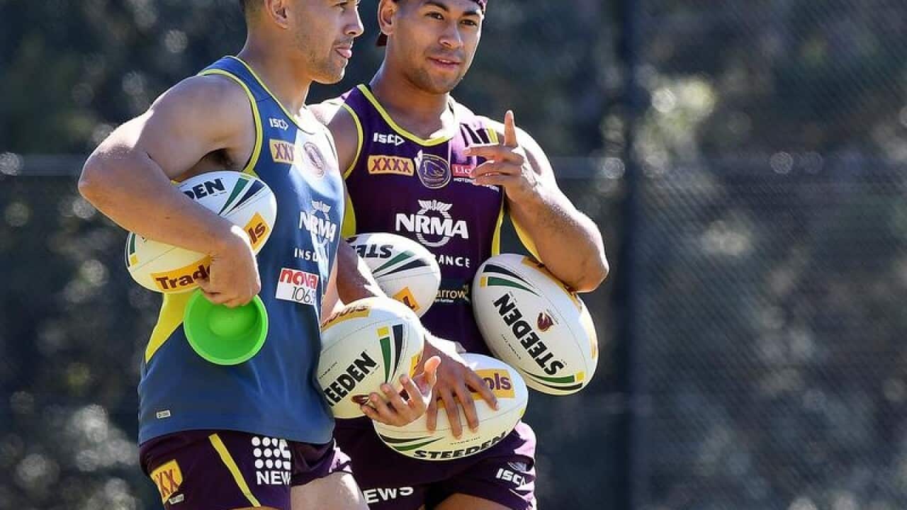 Jordan Kahu (left) and Jamayne Isaako