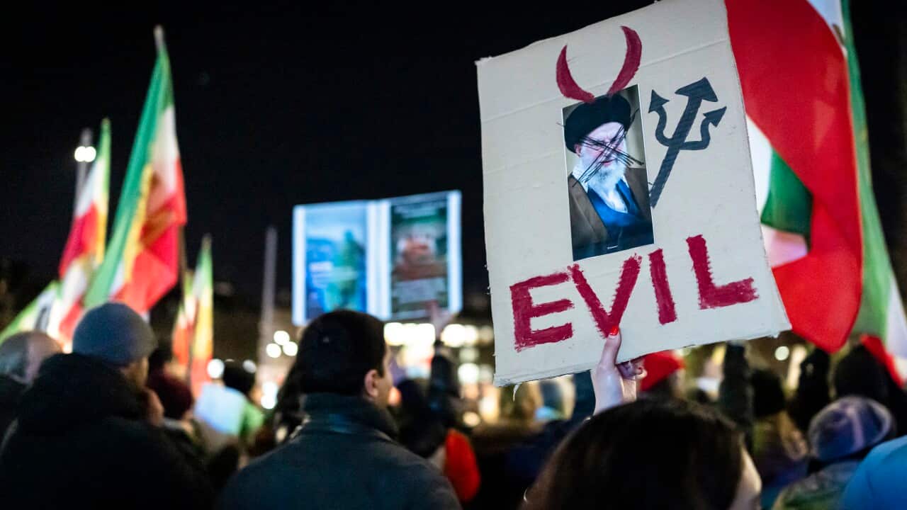 Zurich rally in support of current protest movement in Iran