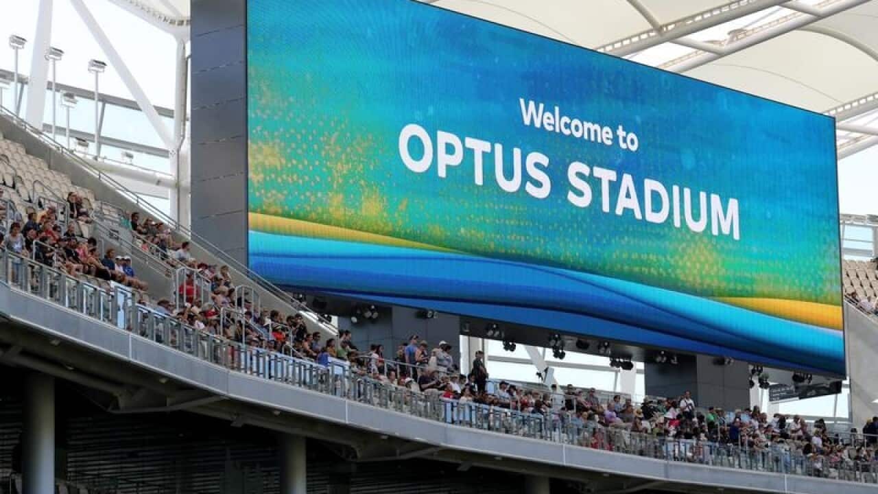 Optus Stadium in Perth
