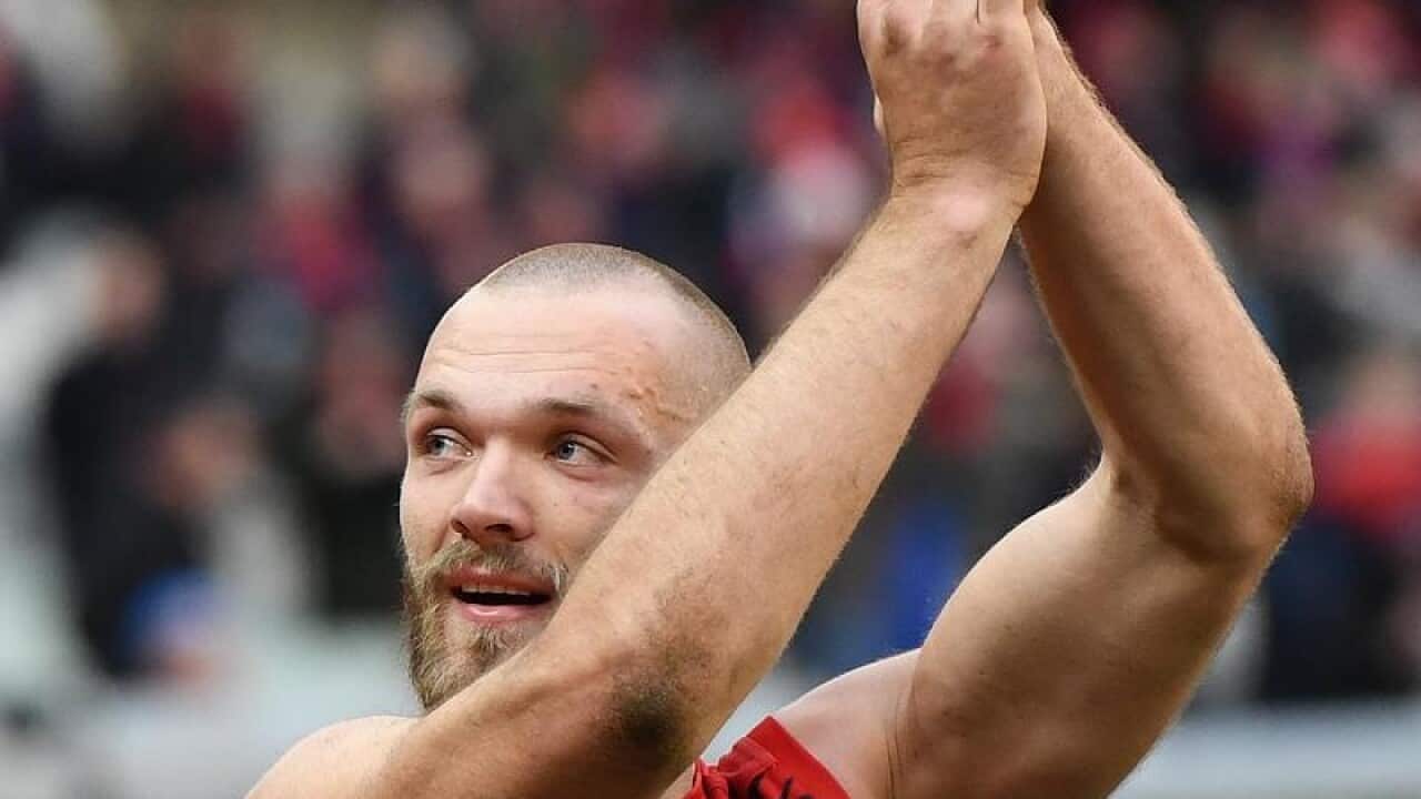 Melbourne Demons ruckman Max Gawn
