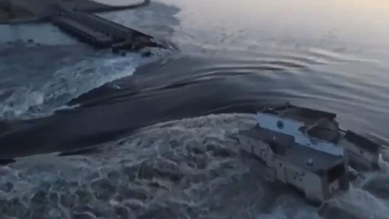 The destruction of the Kakhovka dam