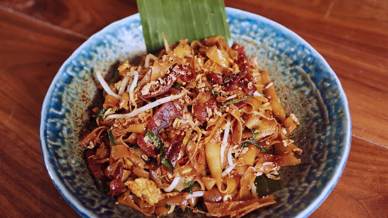 Smoky sriracha noodles