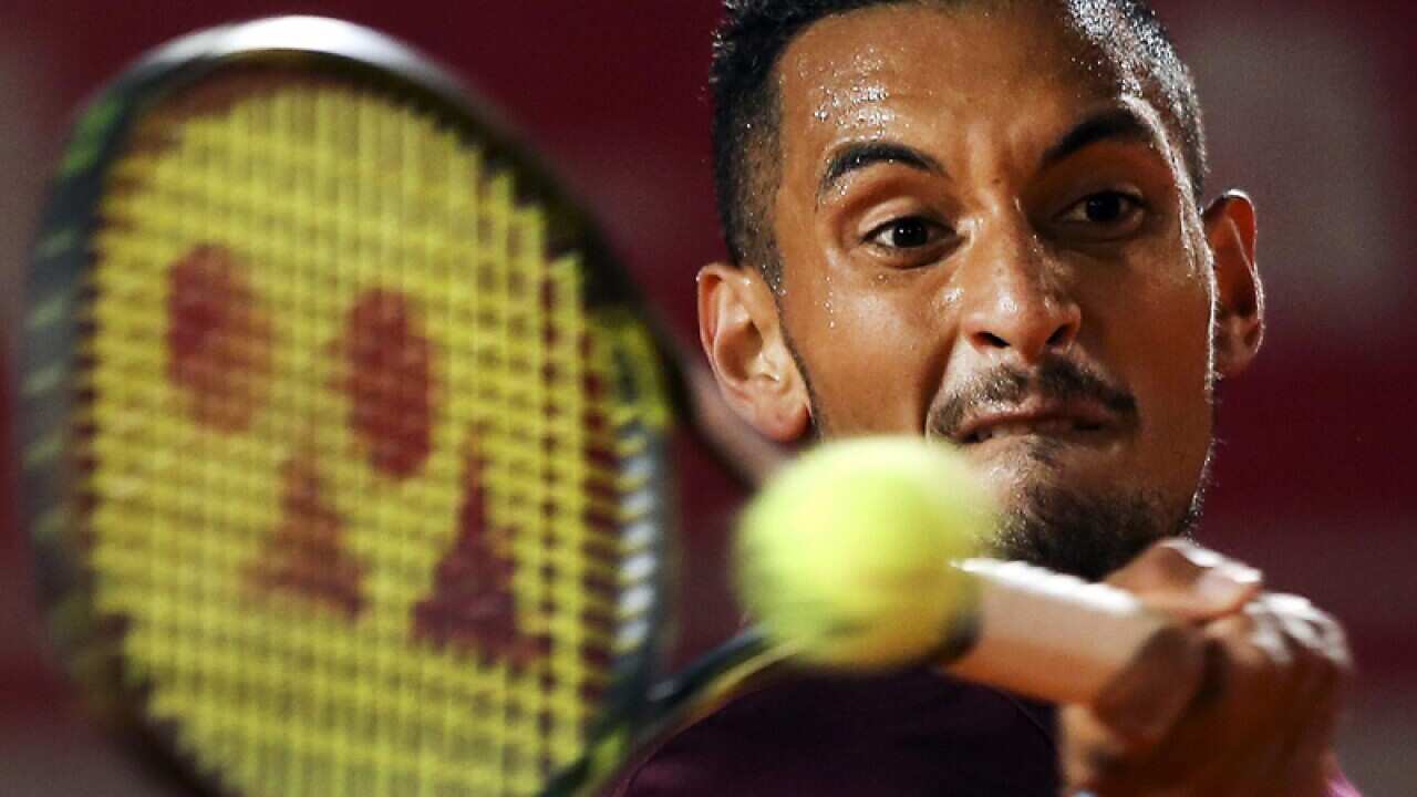 Nick Kyrgios of Australia