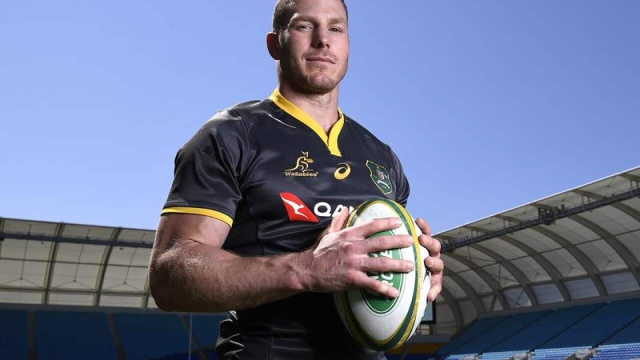 Wallabies captain David Pocock