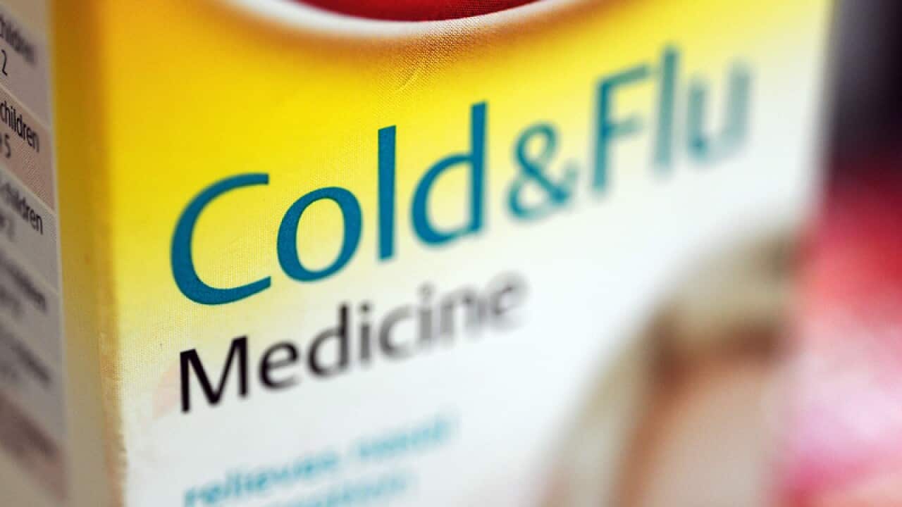 File photo cold and flu medicine