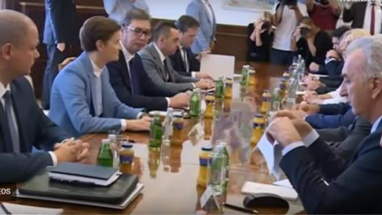 A meeting of Serbian leaders from Bosnia and Herzegovina and Serbia was held in Belgrade