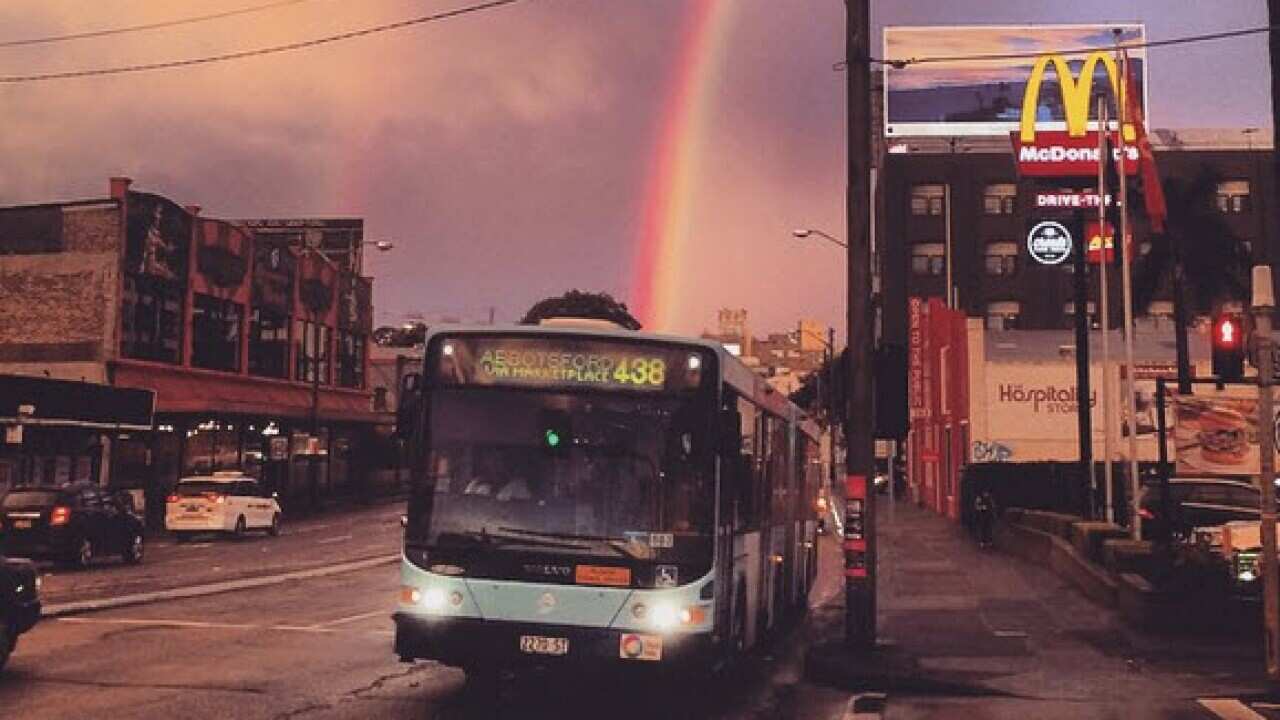 Double rianbow Sydney (Instagram/miizllyceskiiez )