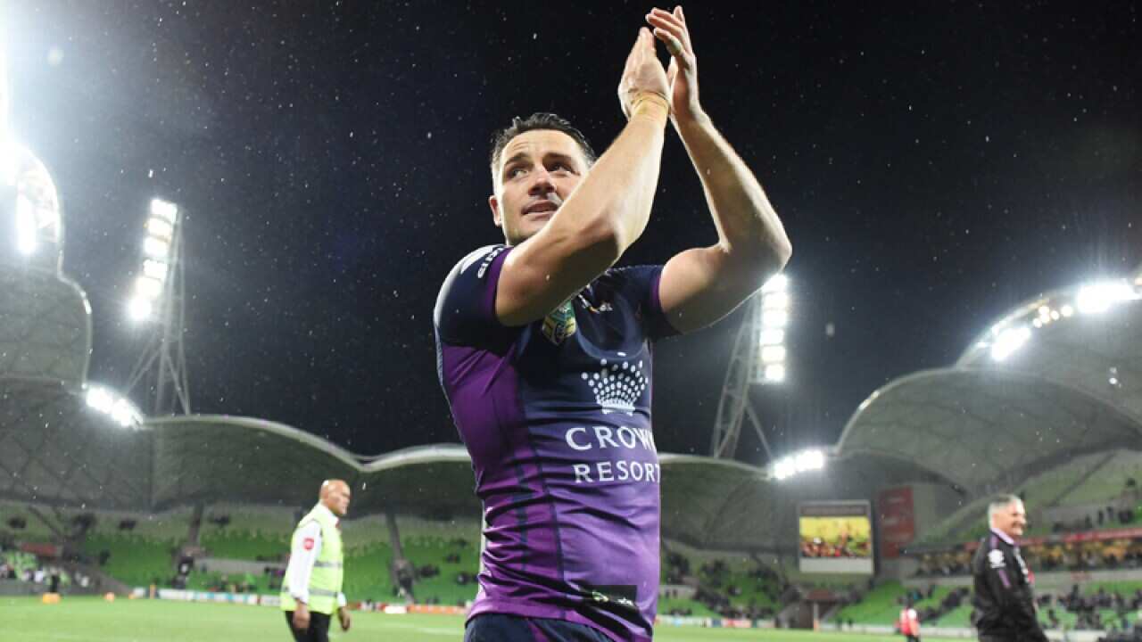 Storm halfback Cooper Cronk