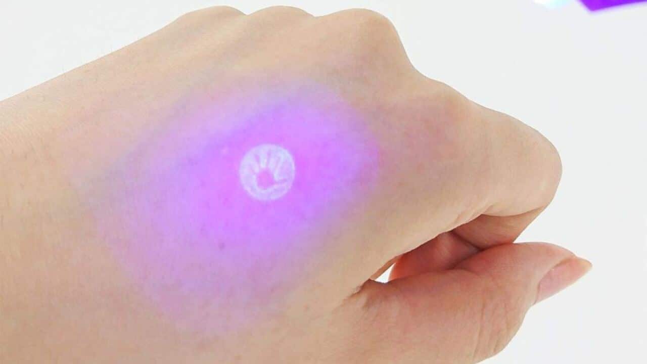 Shachihata's new anti-groping stamp enables users to tag their alleged attackers.