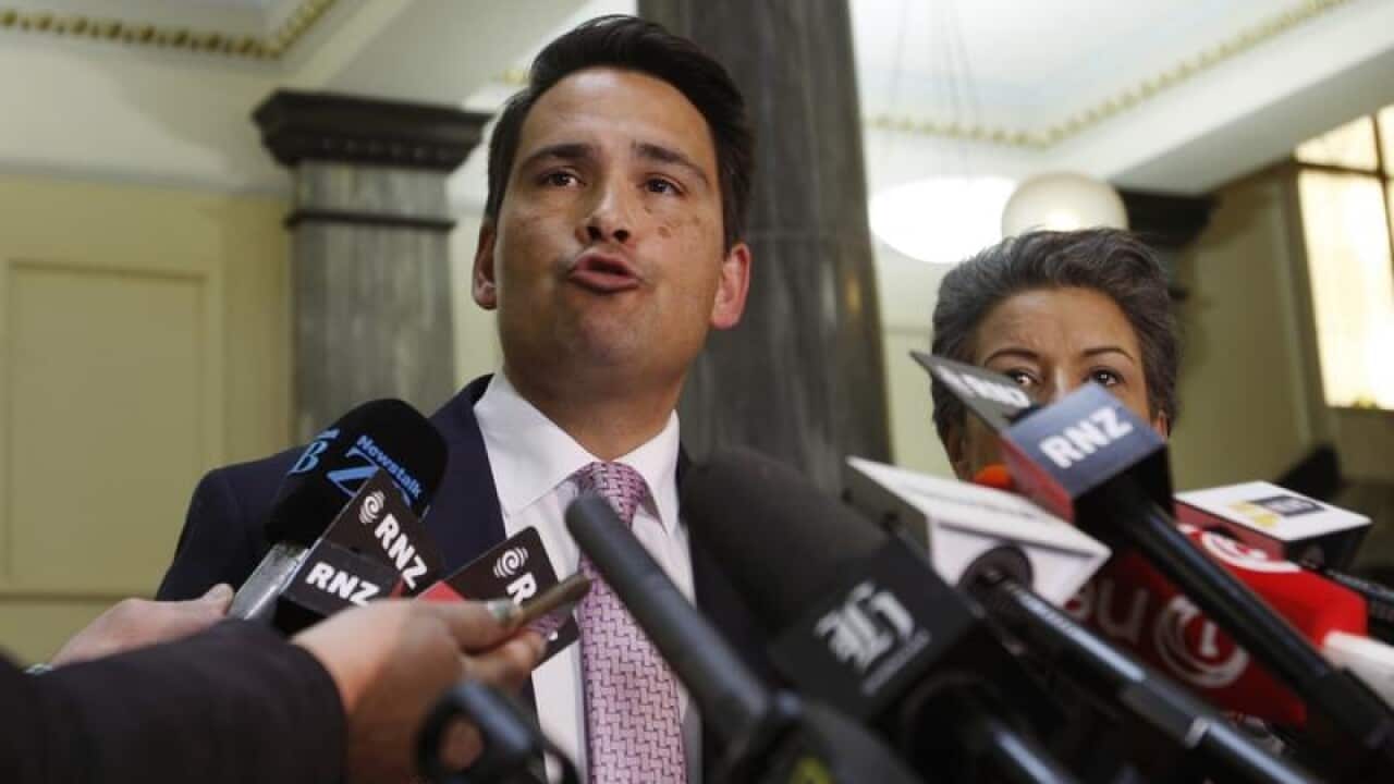 New Zealand's opposition leader Simon Bridges