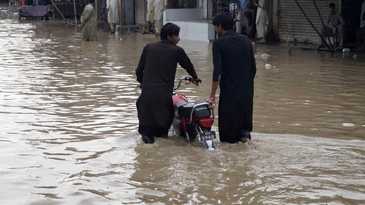 Monsoon rains in Pakistan