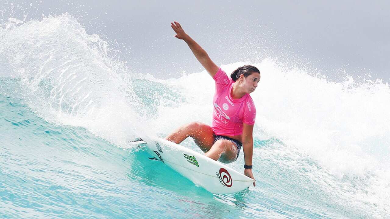 Australian surfer Tyler Wright