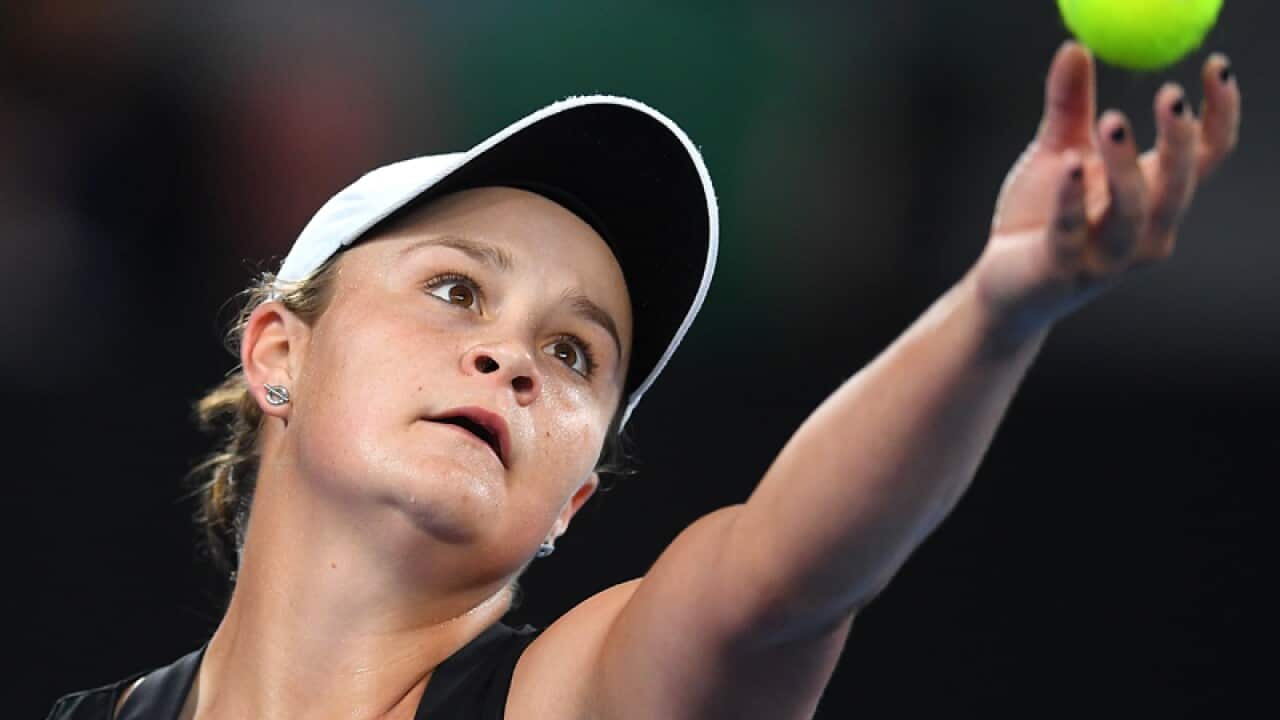 Ashleigh Barty of Australia
